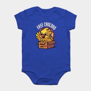 Adopt a Chocobo - Bird mother - Final fantasy Baby Bodysuit